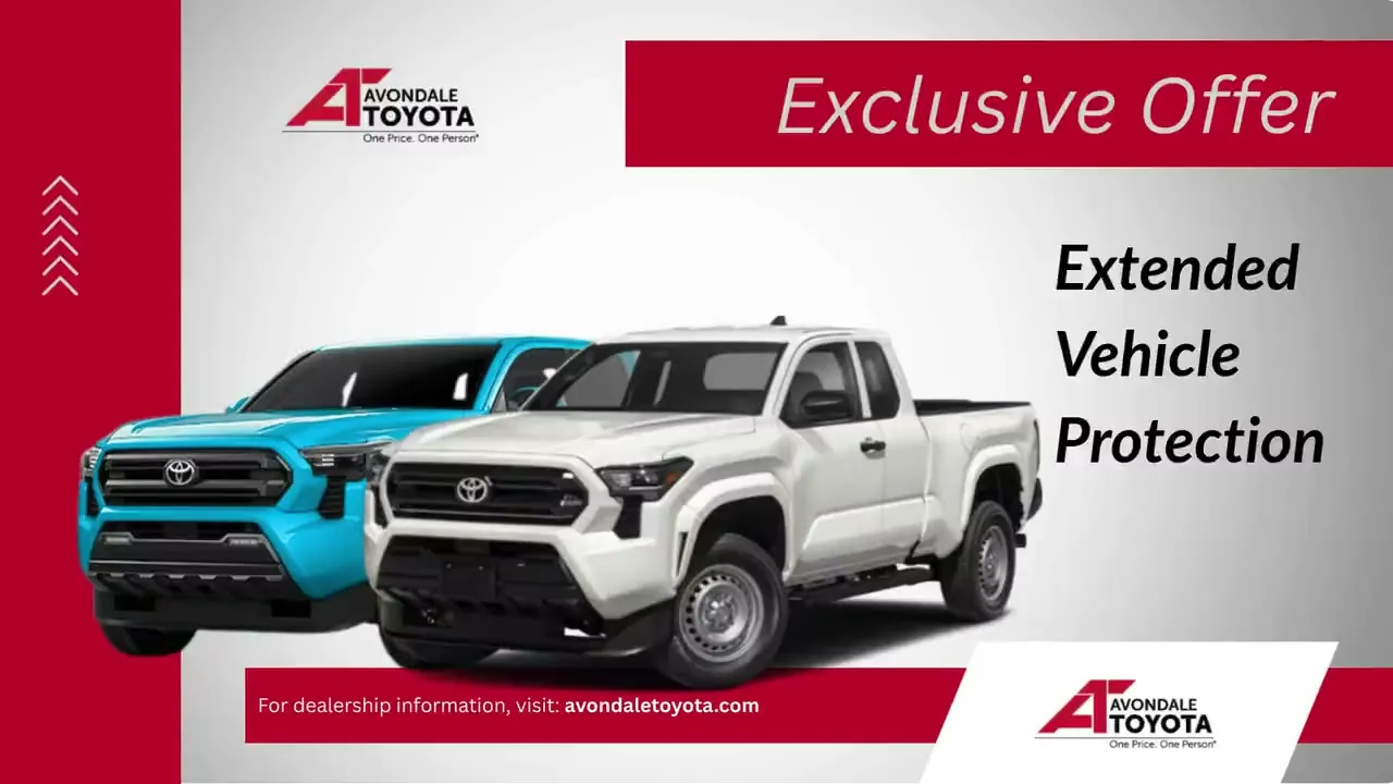 Avondale Toyota — exclusive extended warranty offer