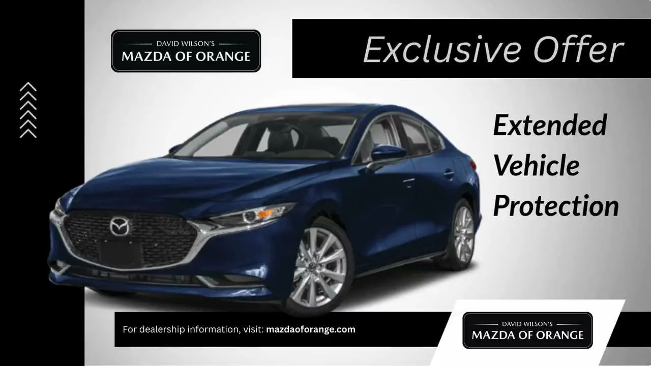 Mazda of Orange — exclusive extended warranty offer
